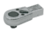 hazet ratchet head w ext. square w 1/4 inch square plug in socket 9 x 12 mm