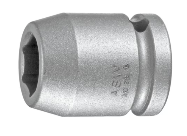 asw socket 10 mm with 1/2 inch drive, length 38 mm